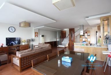 Modern duplex apartment with lakeview for rent in city centre